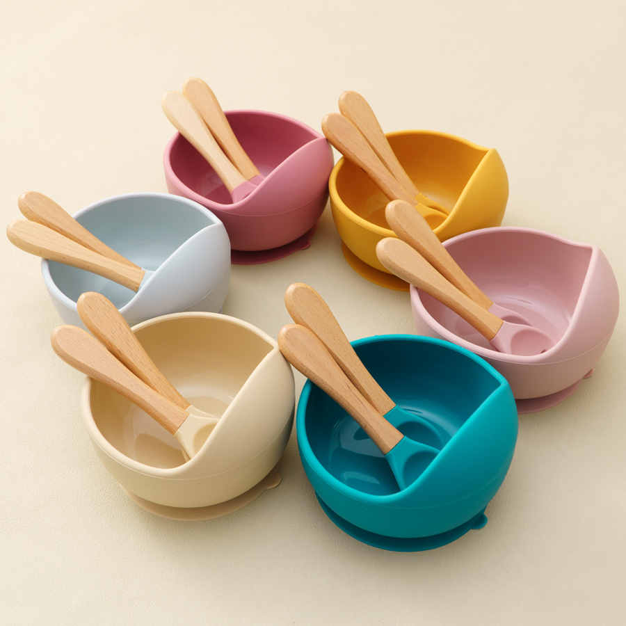 Baby Food Menu - Mamaplan 3PCS Baby Silicone Feeding Set