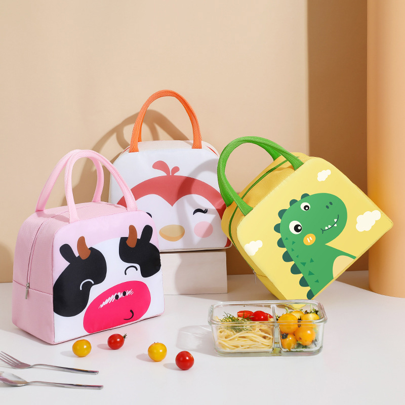 Baby Food Container - Cartoon Cute Lunch Bag For Children