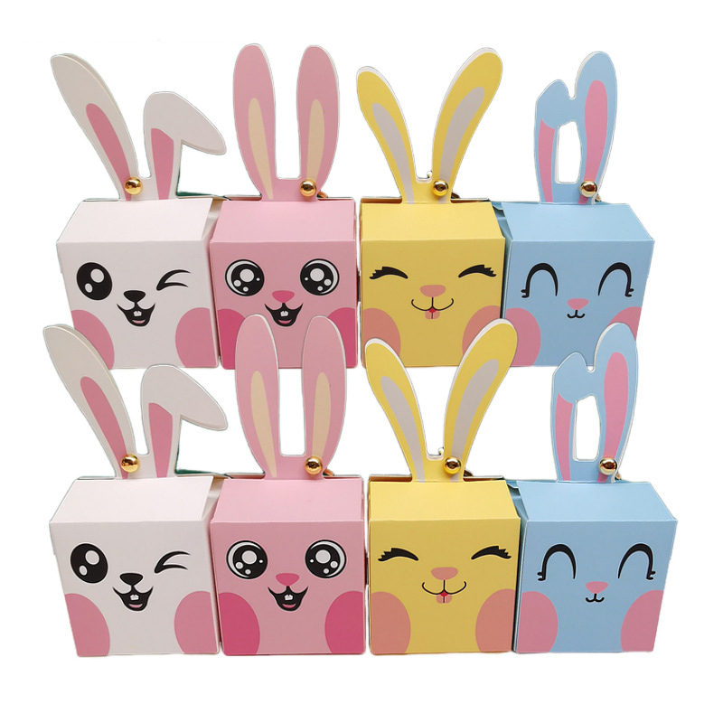 12/24Pcs Cartoon Rabbit Candy  - Baby Food Container ulasan dan harga