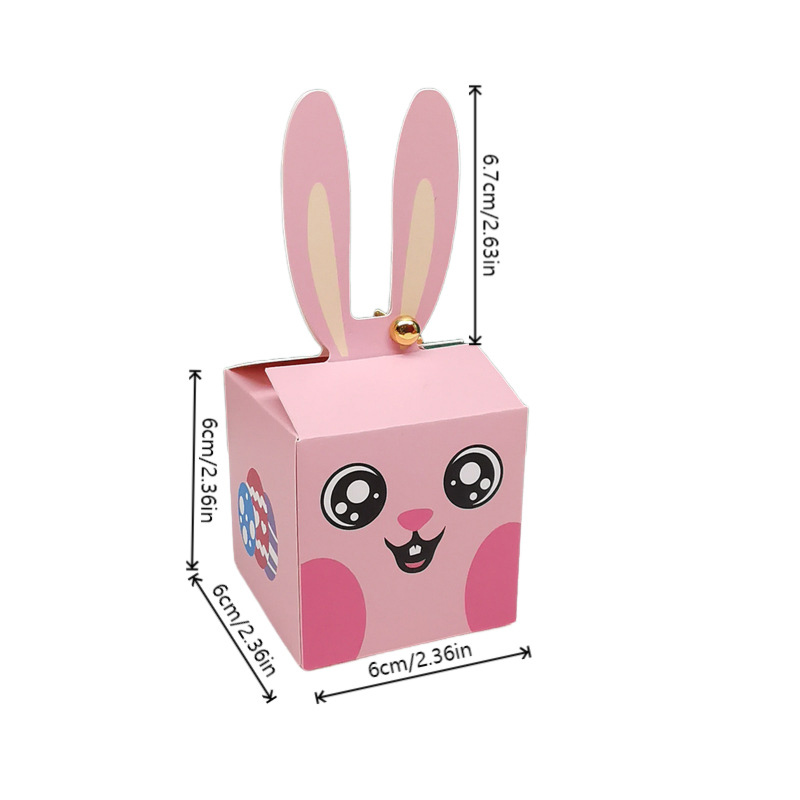 12/24Pcs Cartoon Rabbit Candy  - Baby Food Container ulasan dan harga