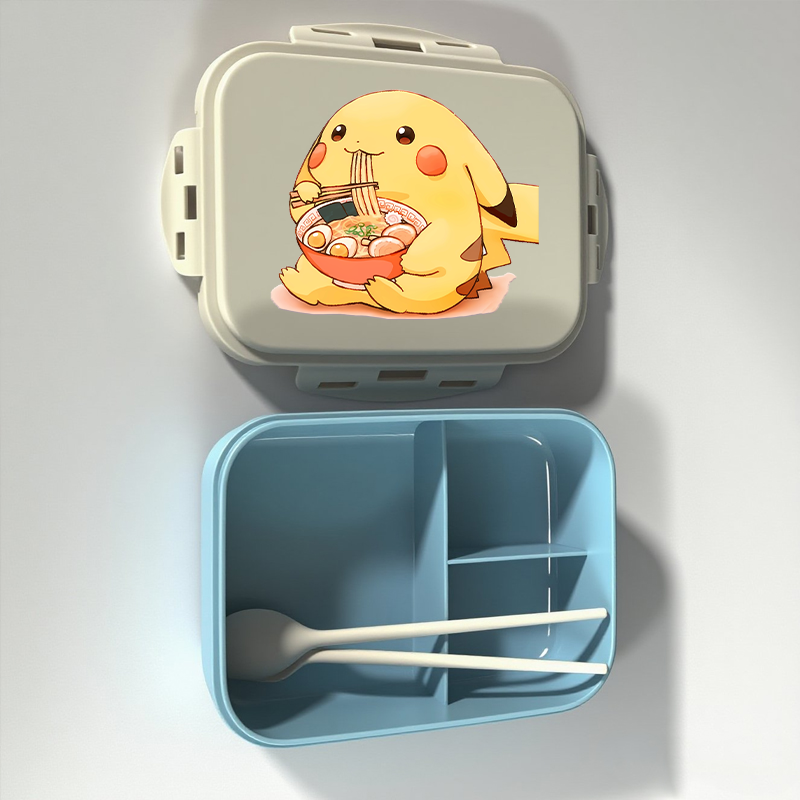 Cute Pokemons Bento Lunch Box  - Baby Food Container ulasan dan harga