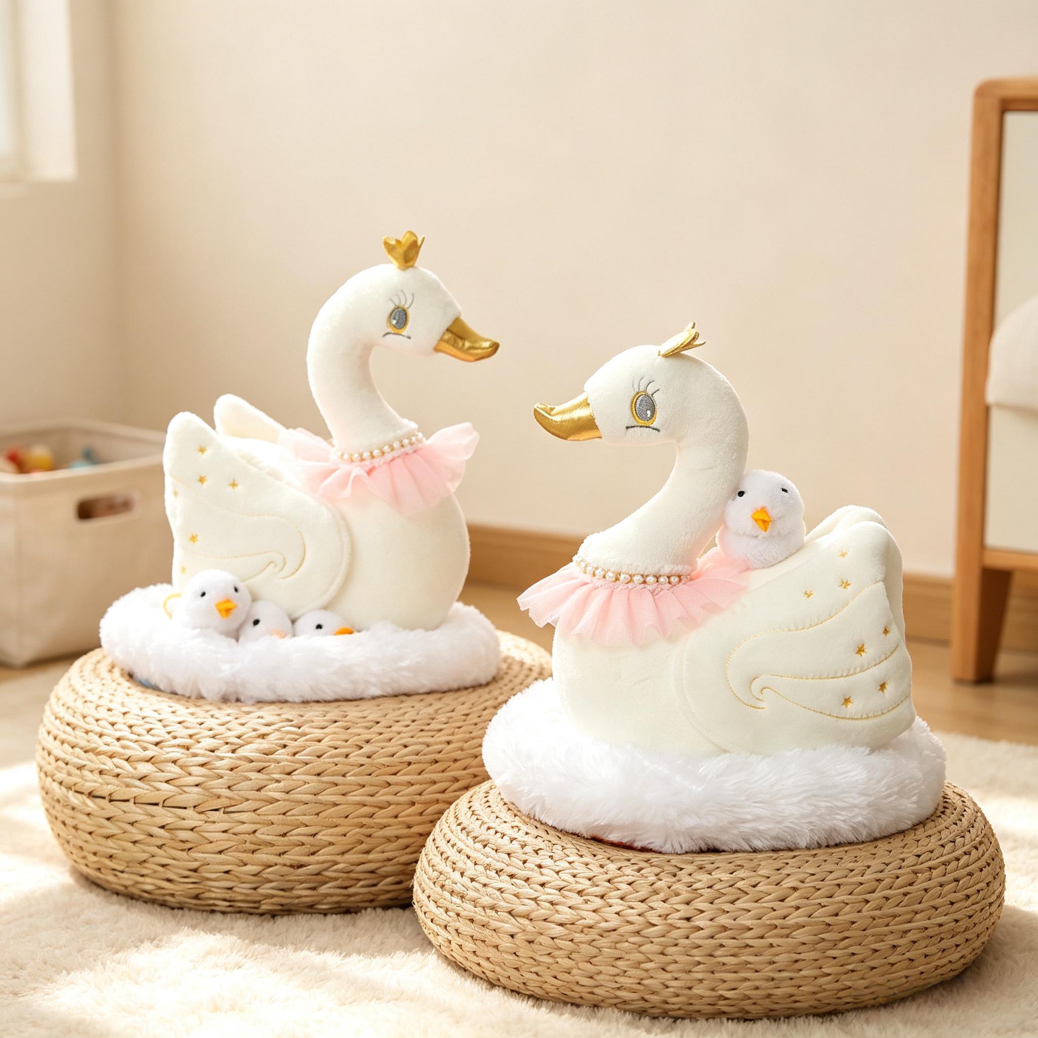 Kawaii Simulated Swan Family P - Baby Food Nestum ulasan dan harga