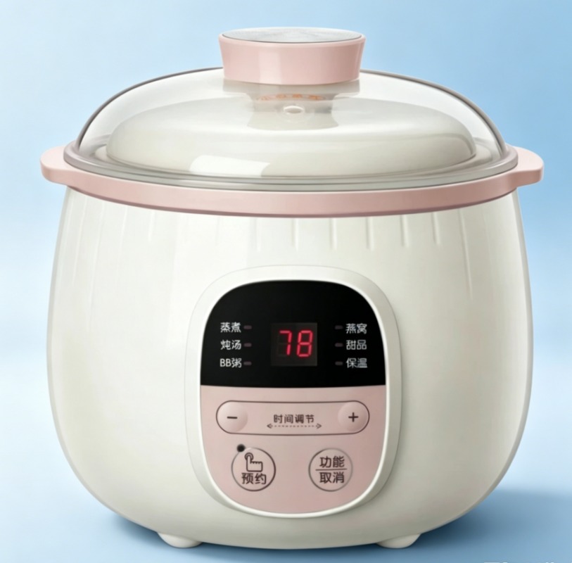 0.8L Baby Porridge Maker Autom - Baby Food Steamer ulasan dan harga