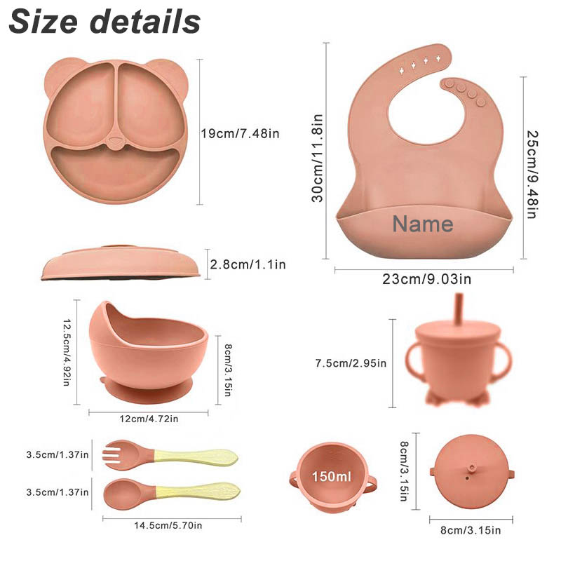 Baby Feeding Plate Sets Suctio - Baby Food Menu ulasan dan harga