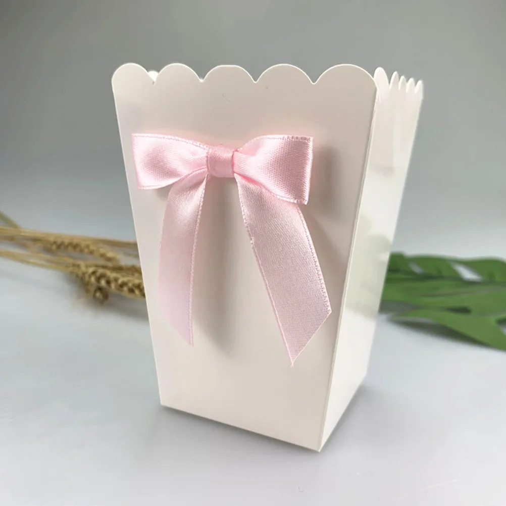 12pcs Pink Bow Popcorn Box Par - Baby Food Recipes ulasan dan harga