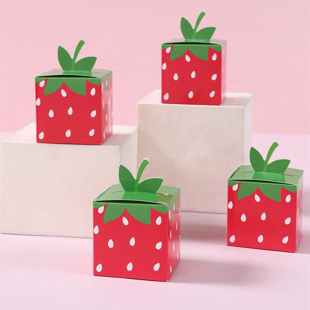 10Pcs Sweet Fruit Strawberry T - Baby Food Container ulasan dan harga
