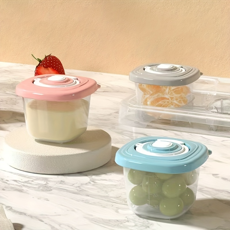 6pcs Sealed Lid Portable Baby  - Baby Food On The Go ulasan dan harga