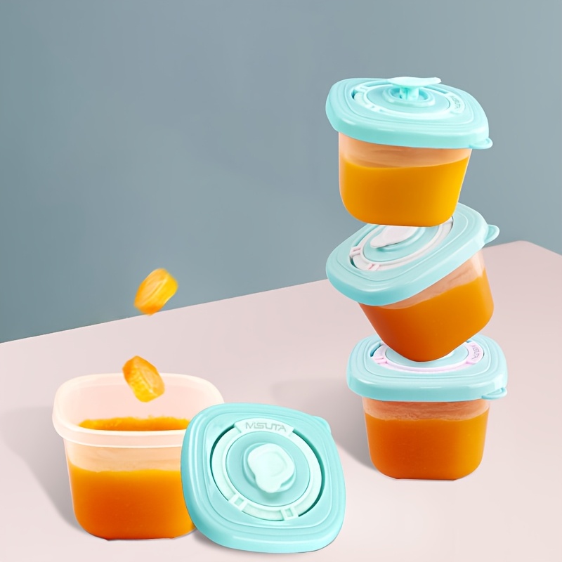 6pcs Sealed Lid Portable Baby  - Baby Food On The Go ulasan dan harga