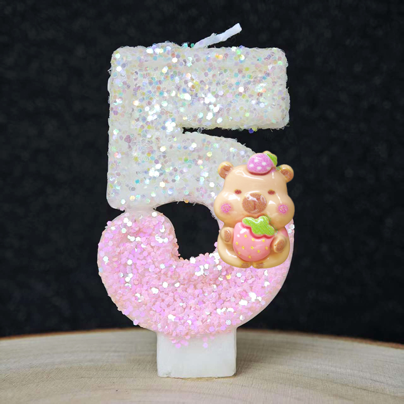 New Capybara Candles Cake Deco - Baby Food Recipes ulasan dan harga