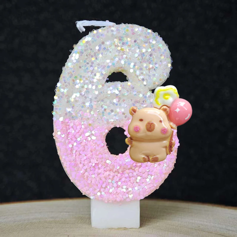 New Capybara Candles Cake Deco - Baby Food Recipes ulasan dan harga