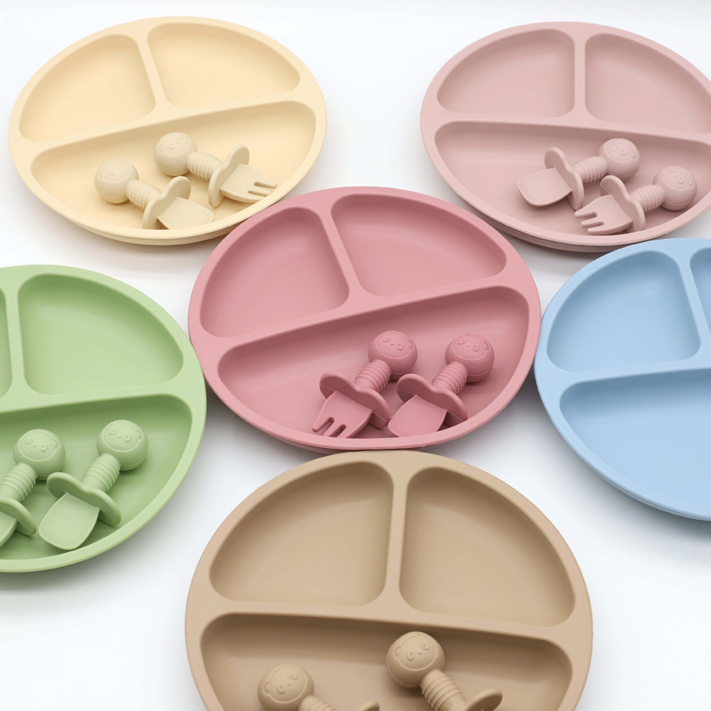 3pcs baby silicone tableware s - Baby Food Menu ulasan dan harga