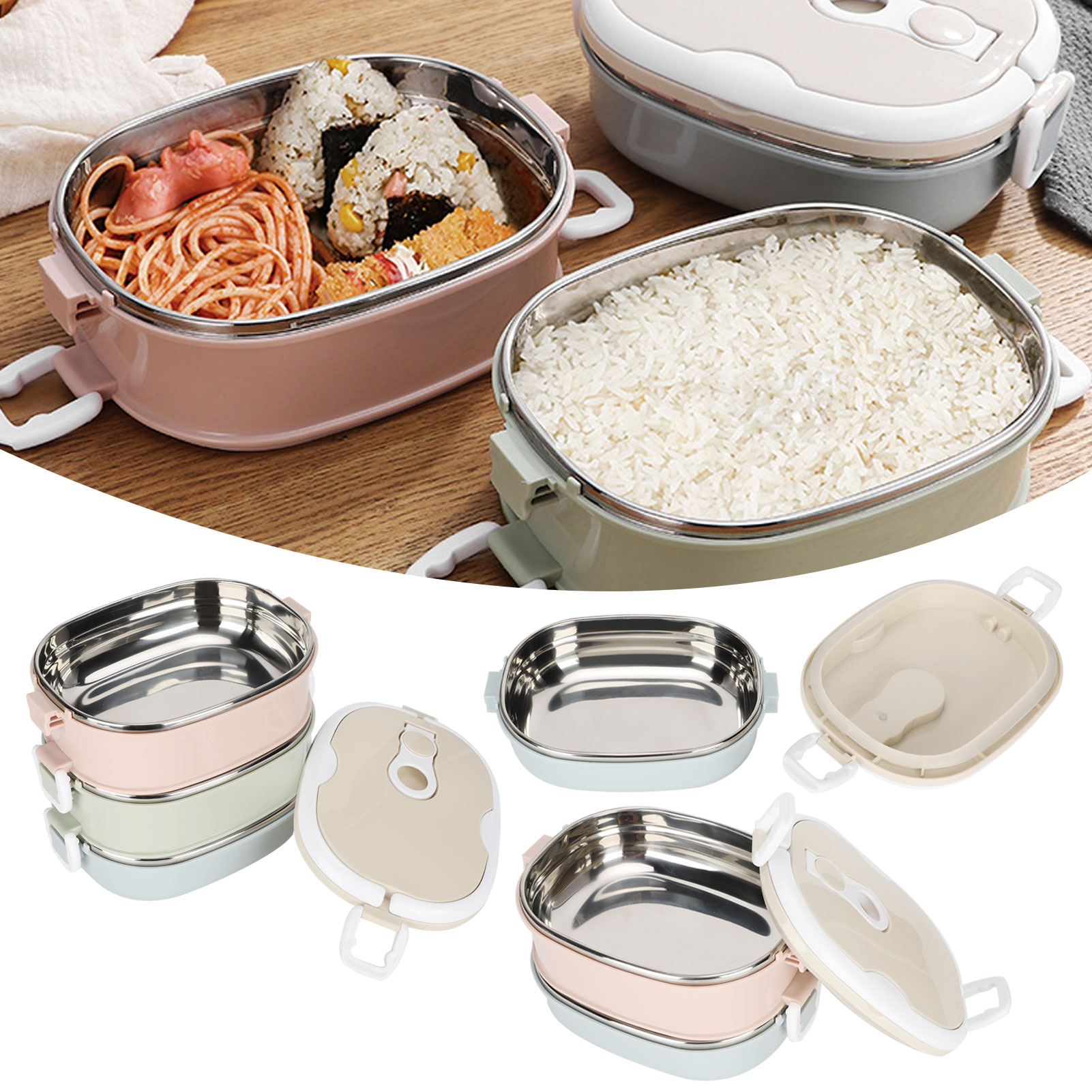 Lunch Box Lunch Box Portable S - Baby Food Container ulasan dan harga