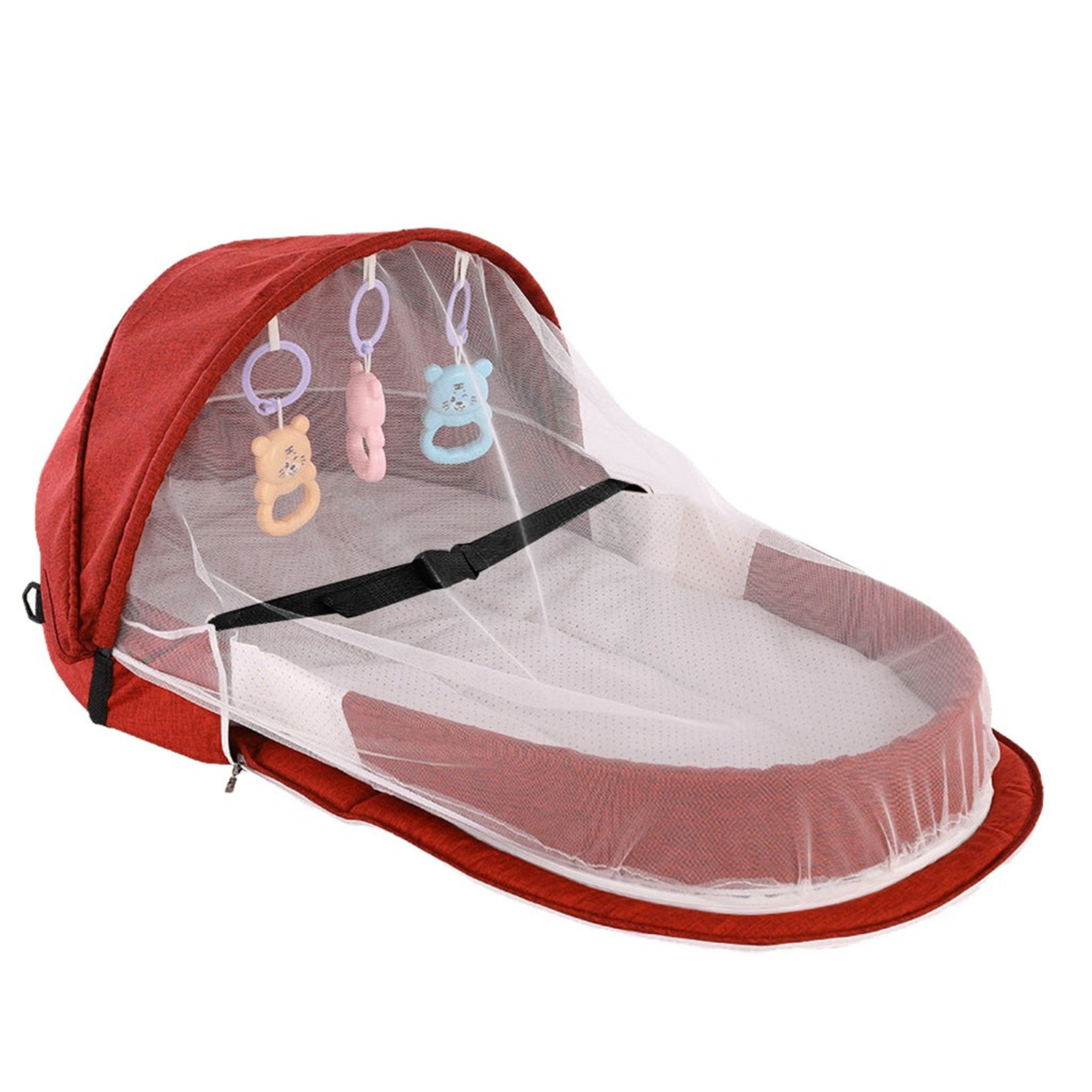 Baby Bed Folding Portable Baby - Baby Food Nestum ulasan dan harga