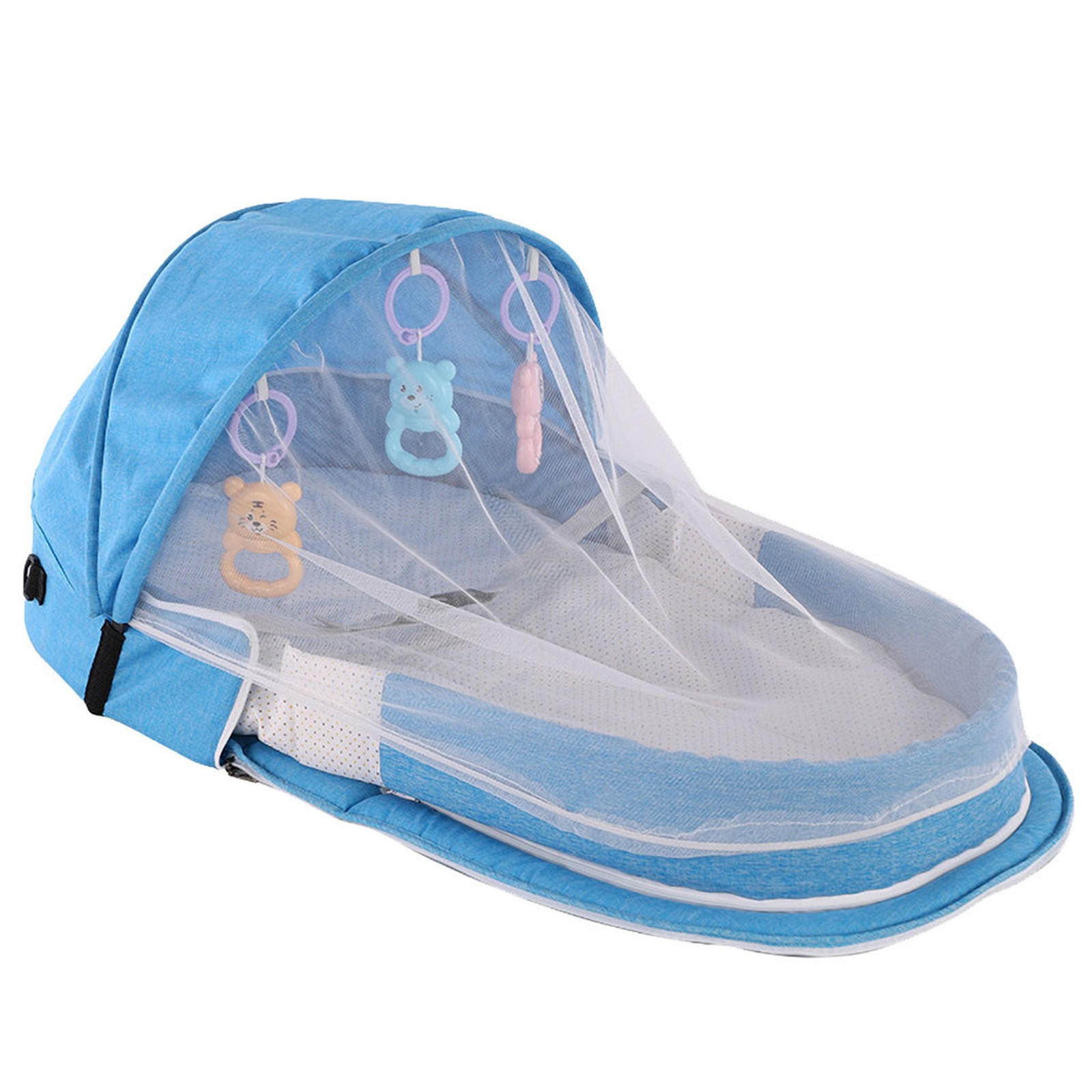 Baby Bed Folding Portable Baby - Baby Food Nestum ulasan dan harga
