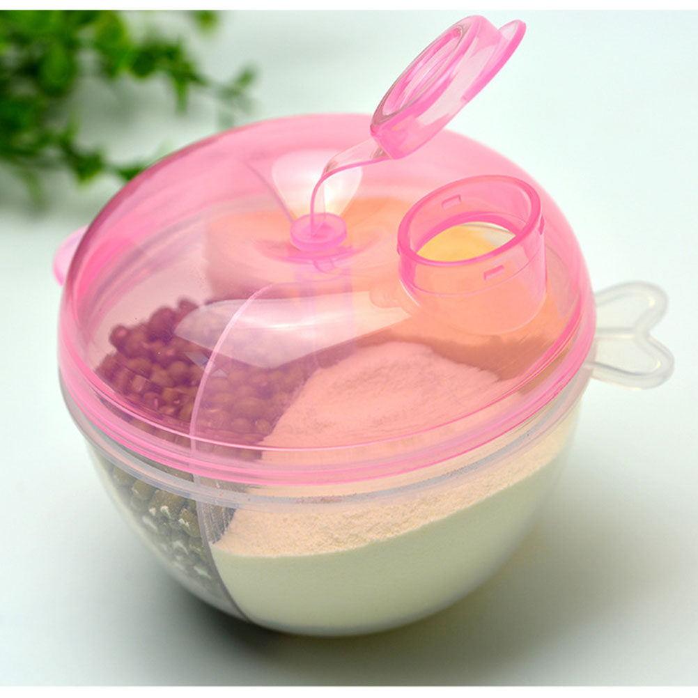 Milk Powder Dispenser Pink Bab - Baby Food On The Go ulasan dan harga