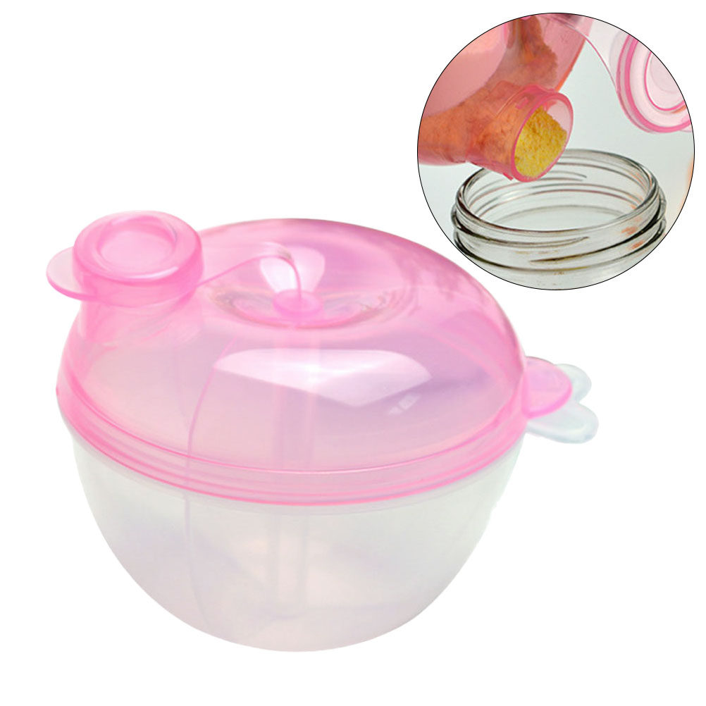 Milk Powder Dispenser Pink Bab - Baby Food On The Go ulasan dan harga
