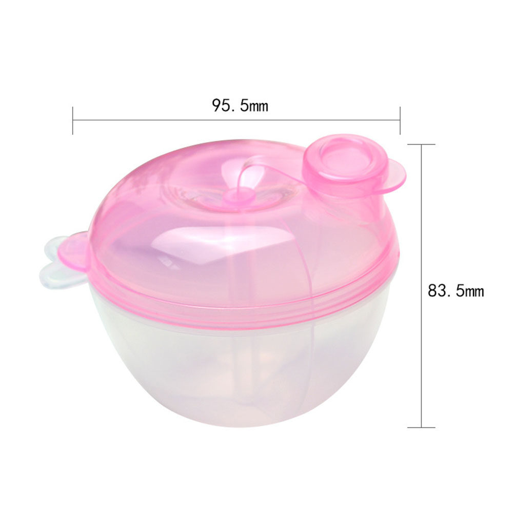 Milk Powder Dispenser Pink Bab - Baby Food On The Go ulasan dan harga