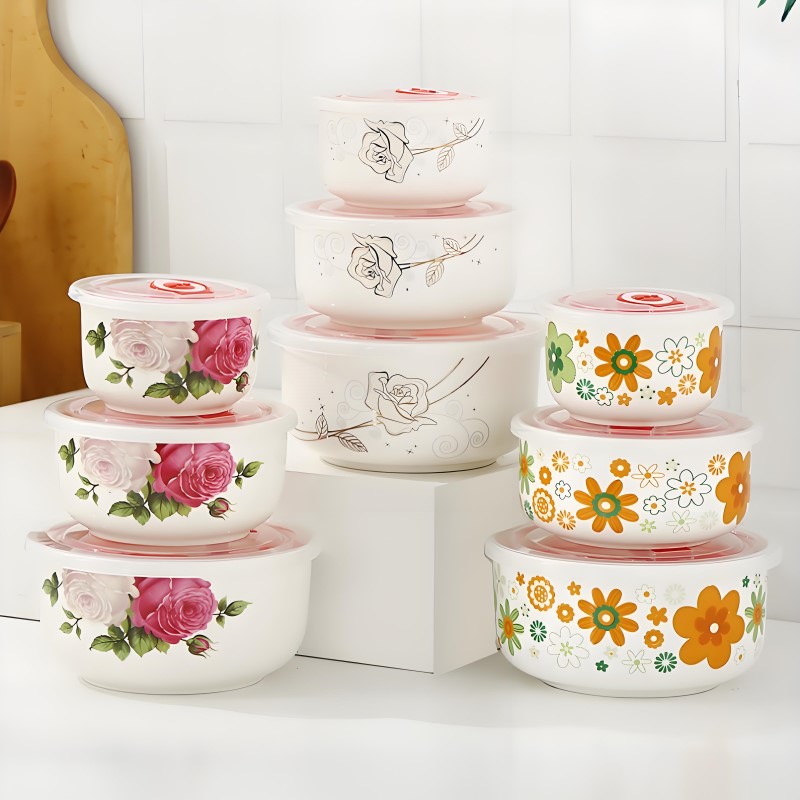 Three-piece set, fine bone chi - Baby Food Container ulasan dan harga