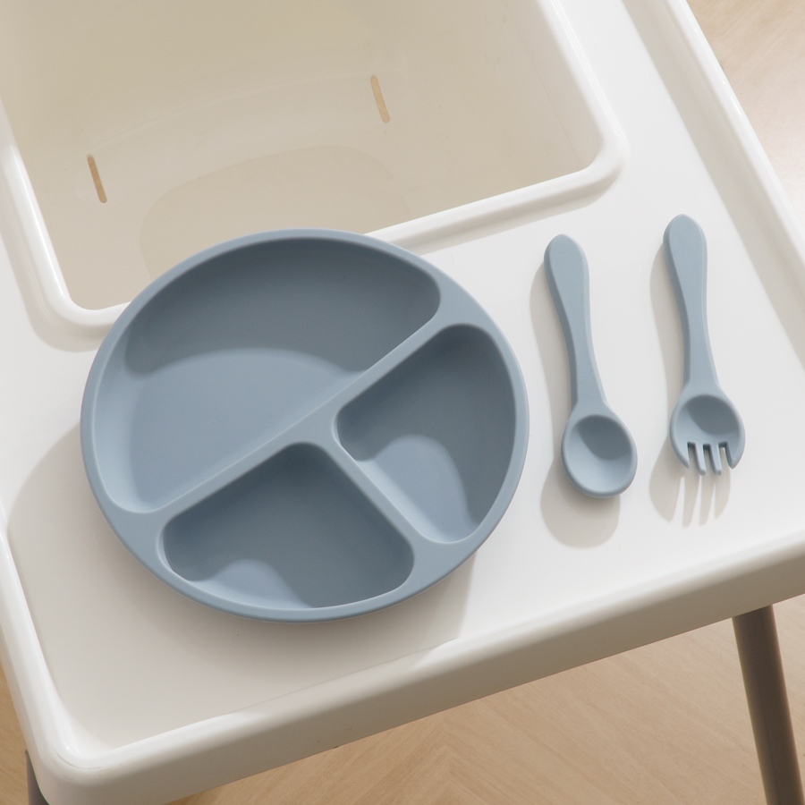3PCS Children's Tableware Set  - Baby Food Menu ulasan dan harga