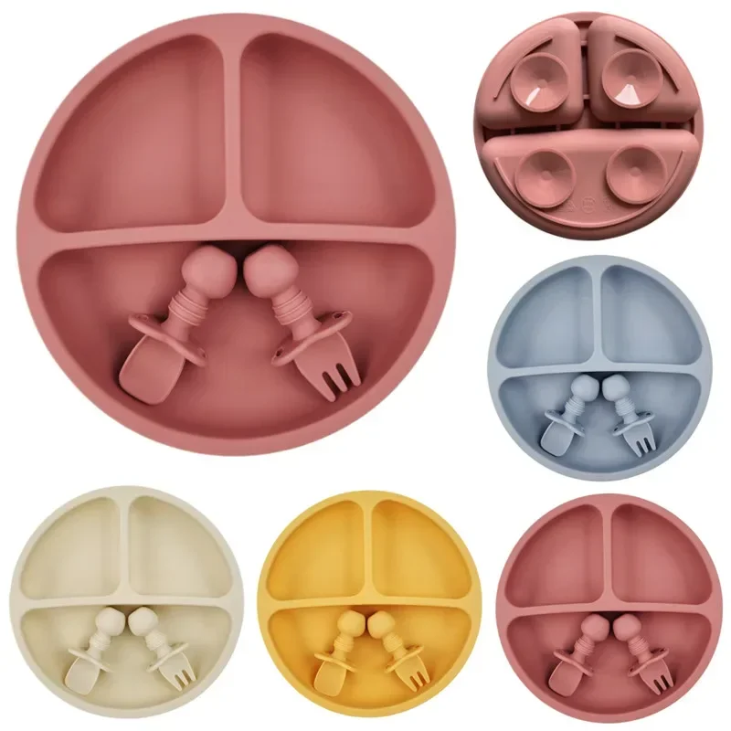3Pcs Silicone Baby Feeding Set - Baby Food Menu ulasan dan harga