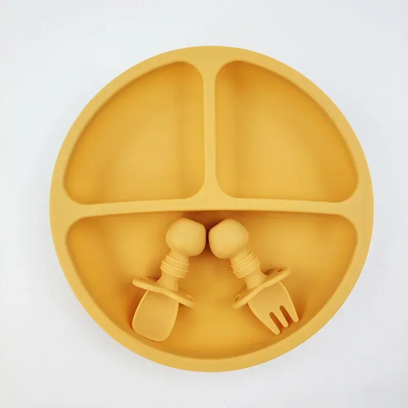 3Pcs Silicone Baby Feeding Set - Baby Food Menu ulasan dan harga
