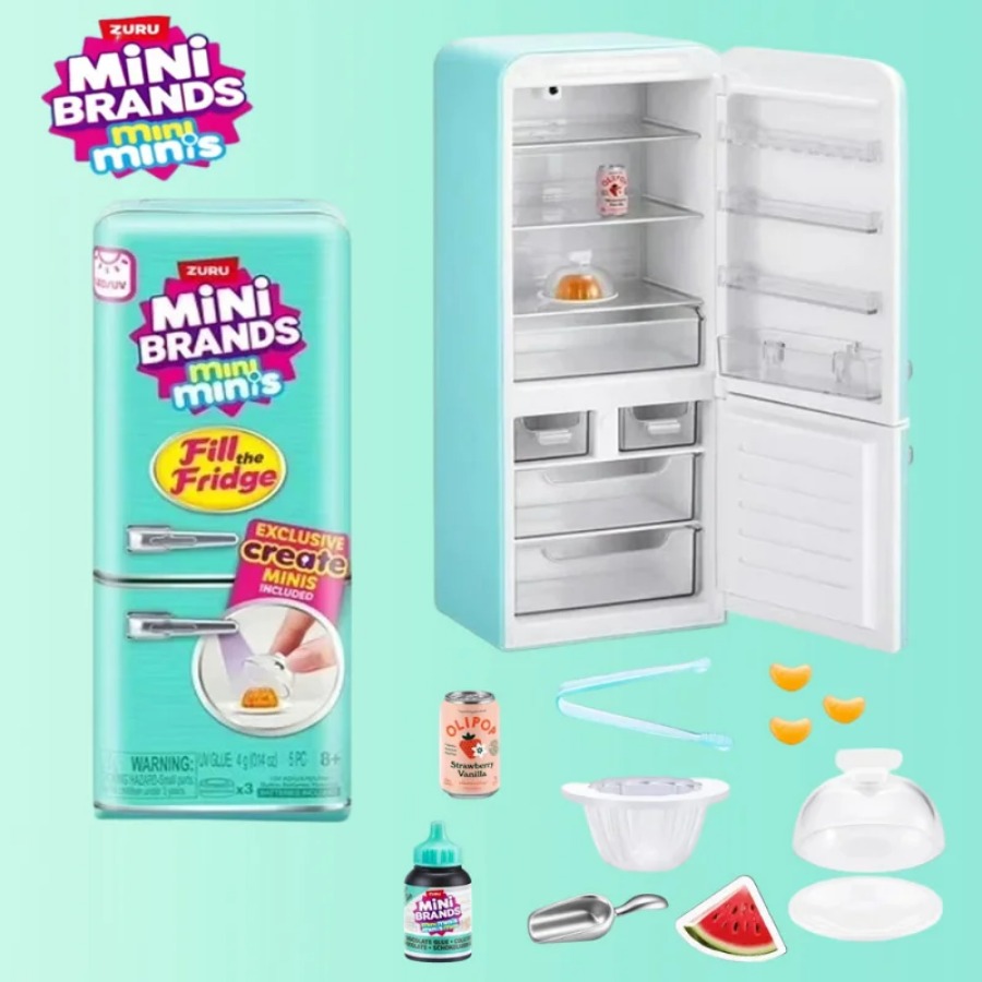 ZURU 5 Surprise Mini Fridge Ba - Baby Food Container ulasan dan harga