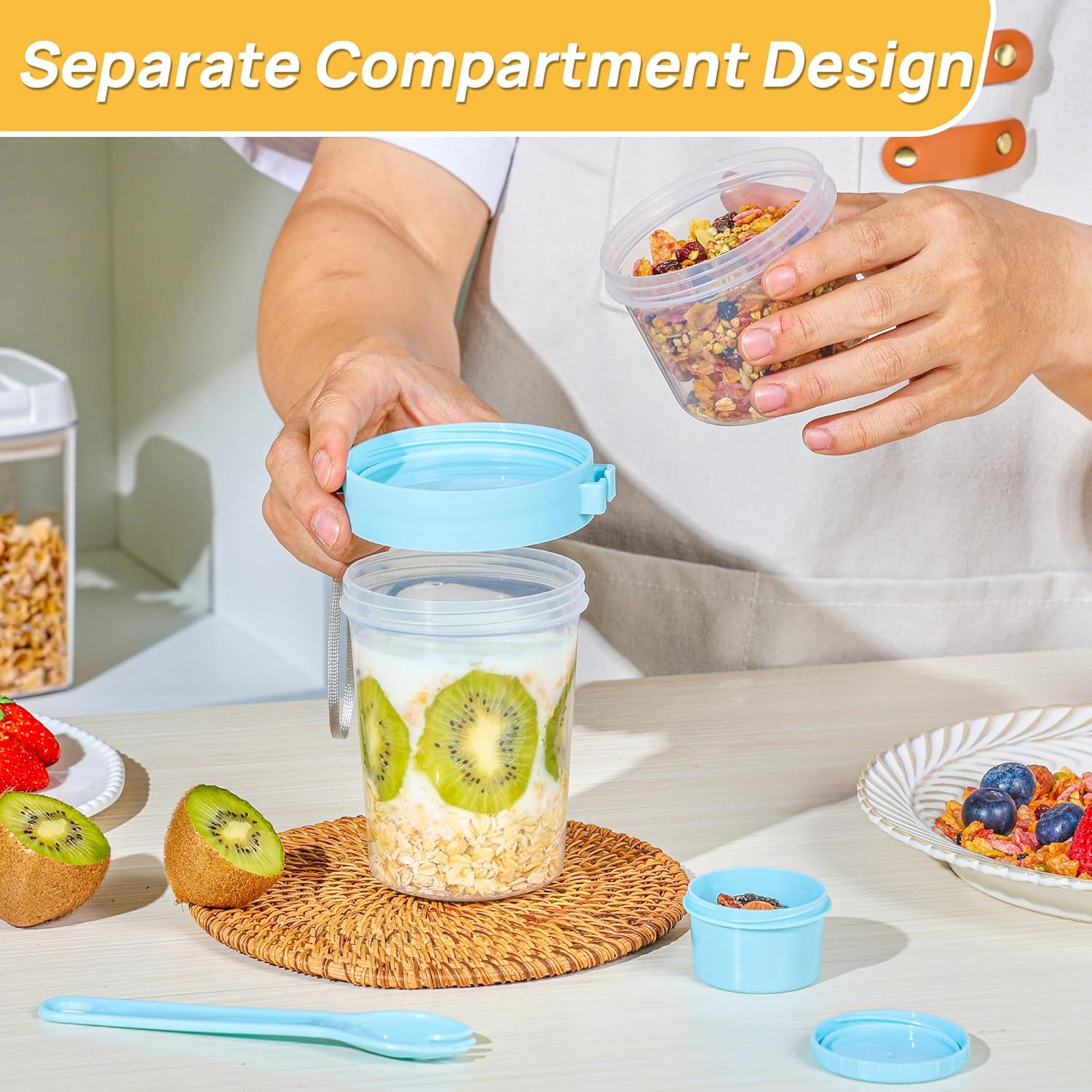 27oz Yogurt Parfait Salad Cups - Baby Food On The Go ulasan dan harga