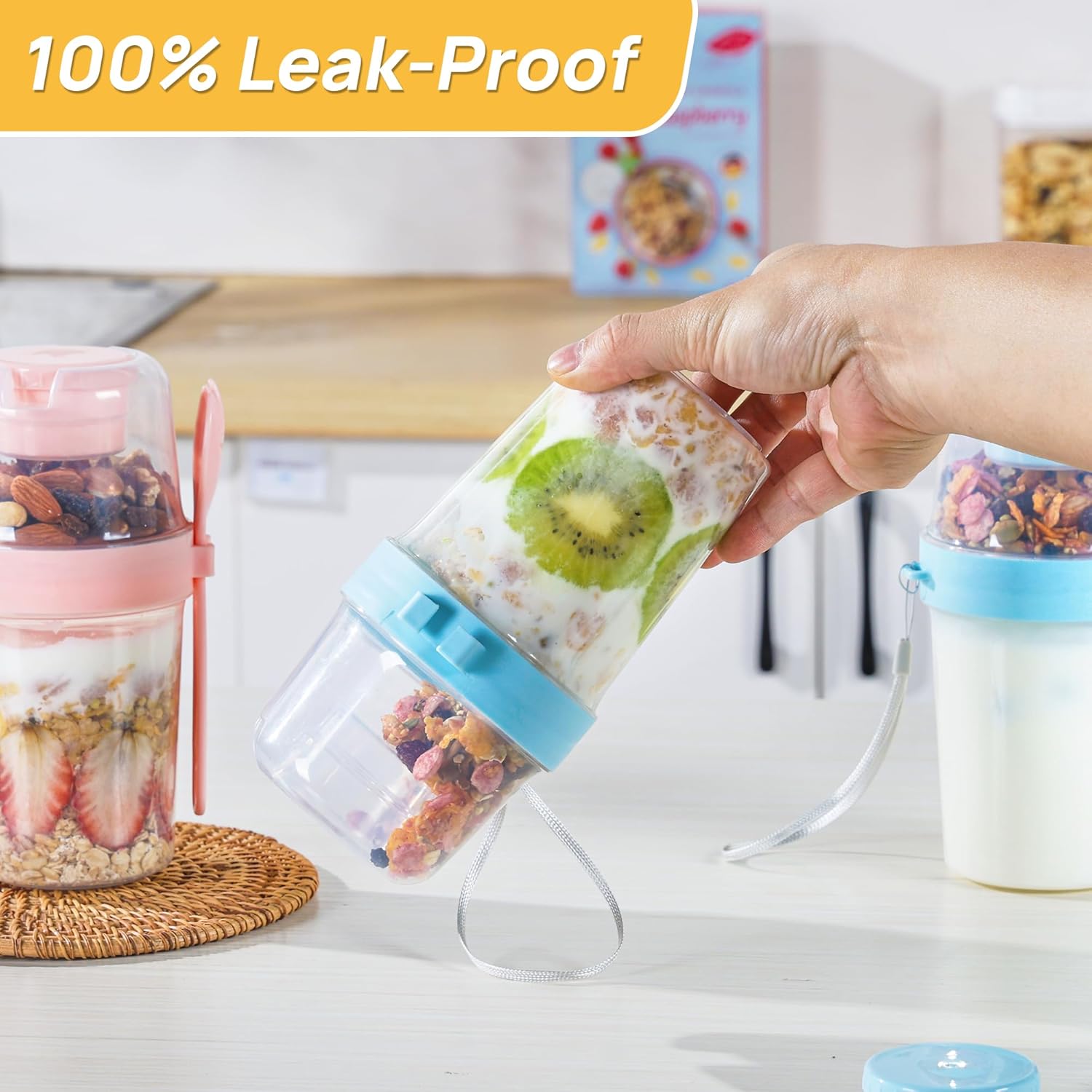 27oz Yogurt Parfait Salad Cups - Baby Food On The Go ulasan dan harga